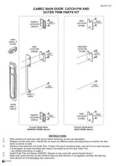 Camec 039233 Centre Catch Pin