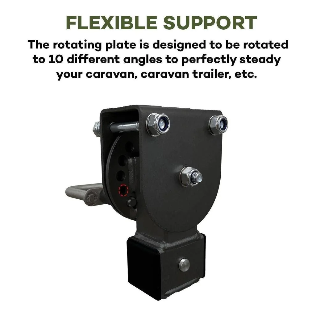 Iluma 420mm Black Drop Down Stabiliser Leg