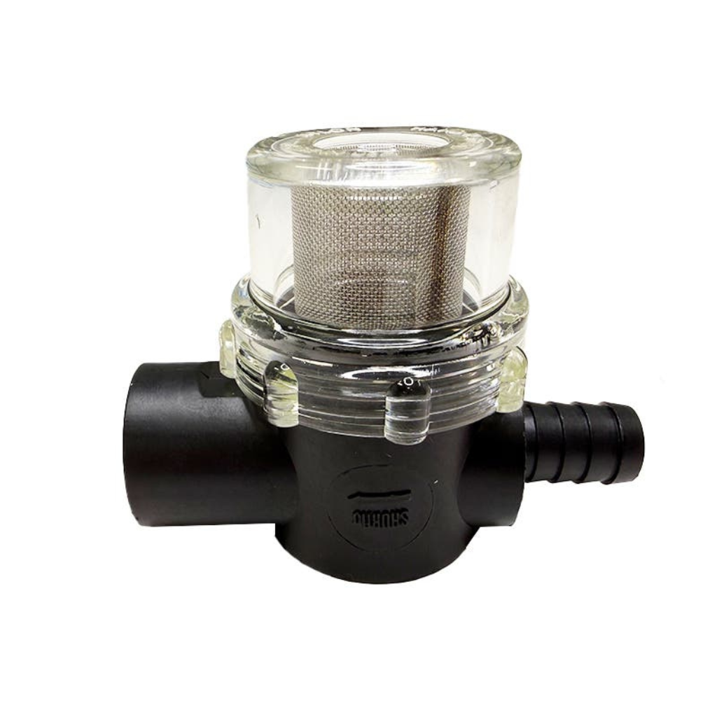 Shurflo Twist On Filter with 1/2" BSP to 12mm Barb