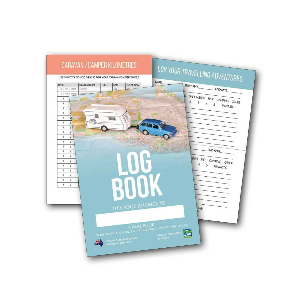 Caravanning With Kids CWK002 Travel Log Book
