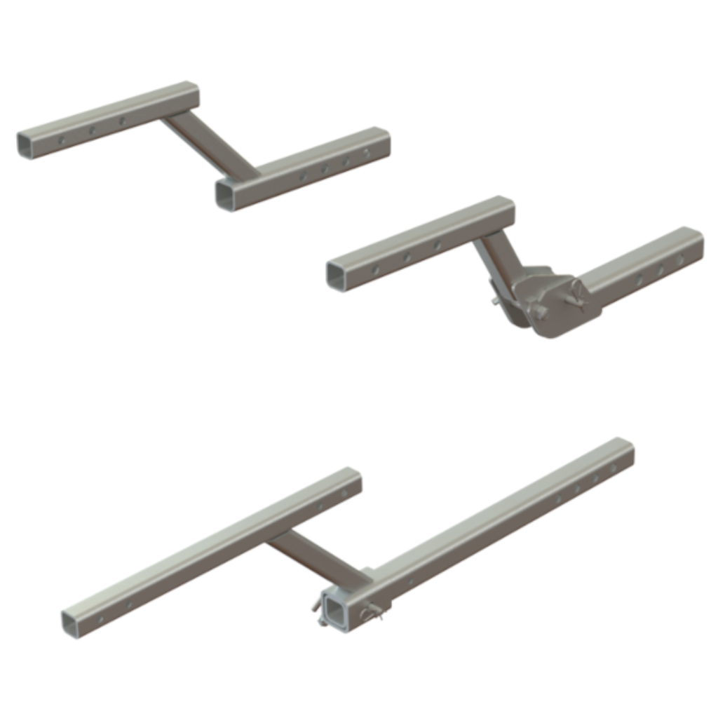 Gripsport GSR100 Non-Tilting Tow Bar Adapter for 3-4 Bike Van Racks