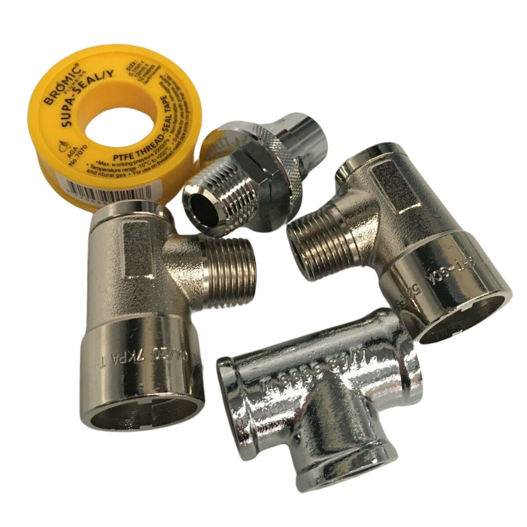 Gas Components 52-SDBA (K) Single to Dual Bay Adaptor Kit
