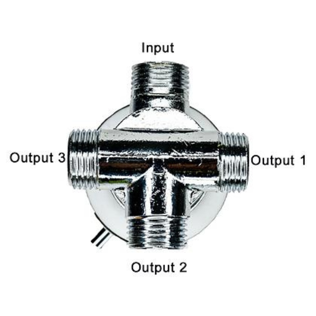 Topargee SKC002 Showermiser Chrome In-Wall (No Mixer)