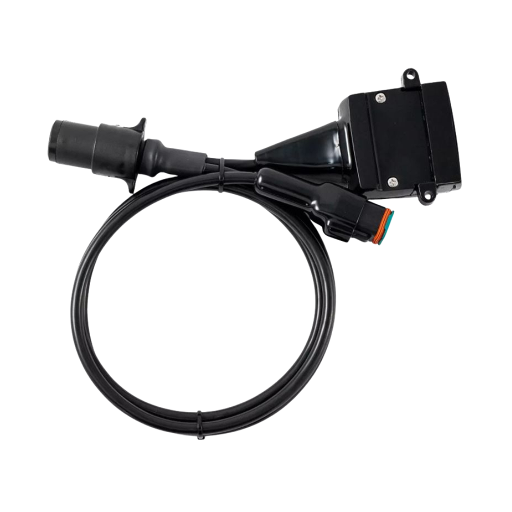 ElecBrakes A 7SR-7 Plug & Play Small Round 7 Pin to Flat 7 Pin Socket