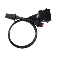 ElecBrakes A 7SR-7 Plug & Play Small Round 7 Pin to Flat 7 Pin Socket