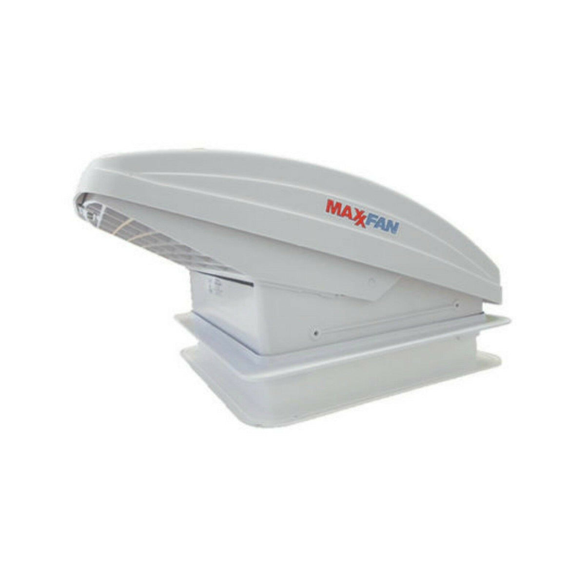 Maxxfan Deluxe with Rain Dome, Thermostat & Manual Lift (14)