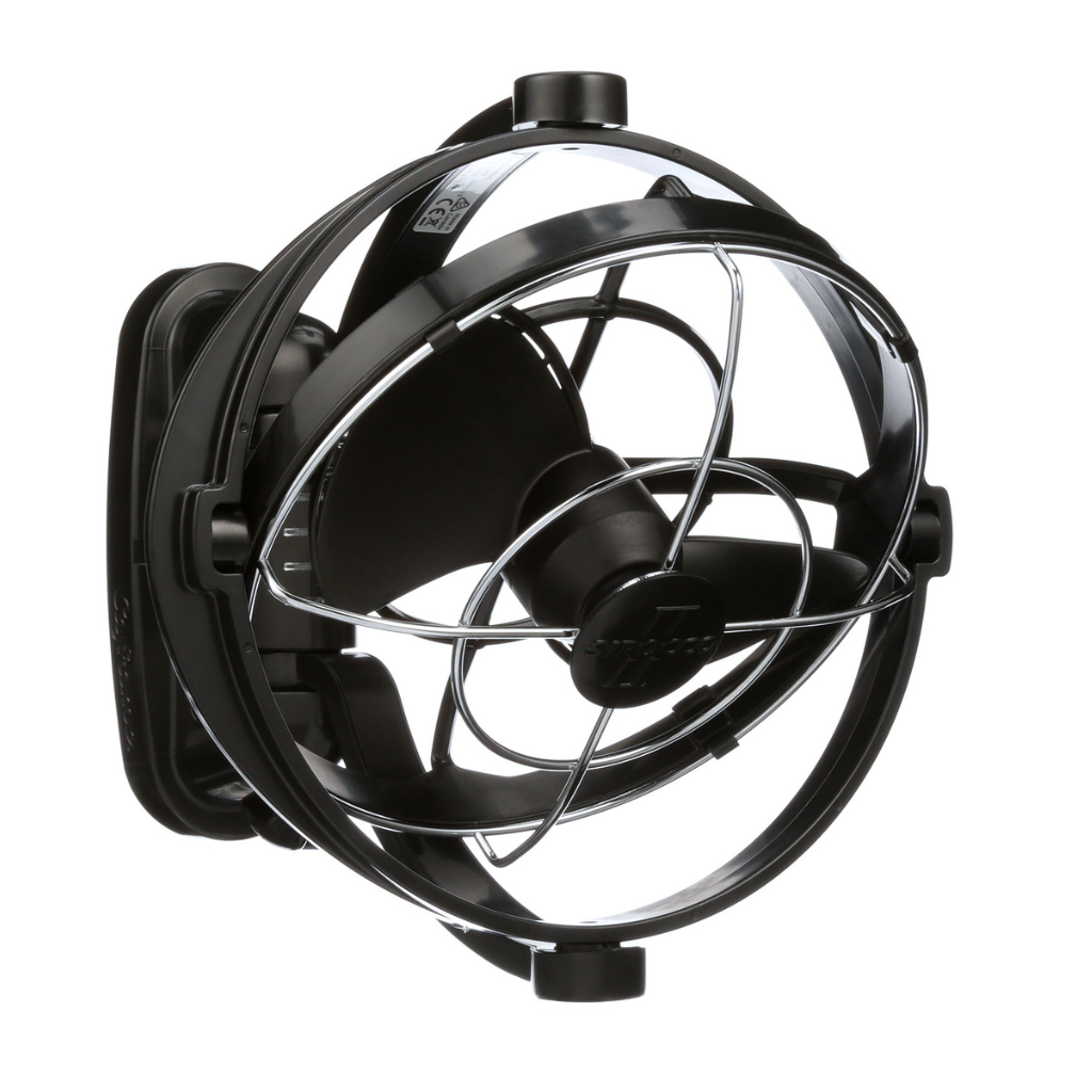 Caframo Sirocco II Black 12/24V Fan