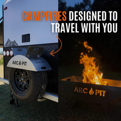 ArcMate ArcPit Portable Fire Pit - Tyres Up To 304mm