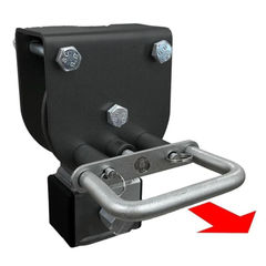 Iluma 820mm Black Drop Down Stabiliser Leg