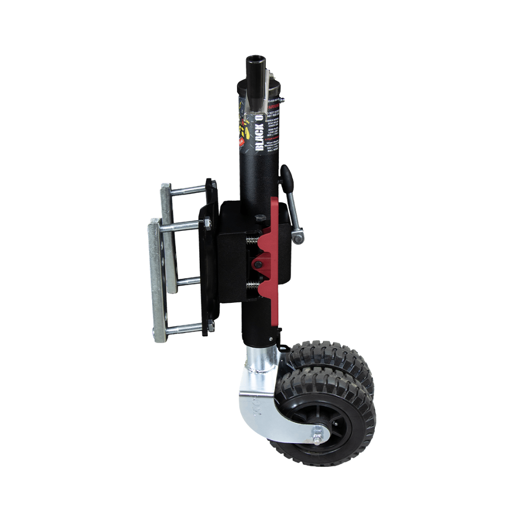 BOS 682-008 3 LUG Black Ops Manual Welded Wheel Jockey Unit