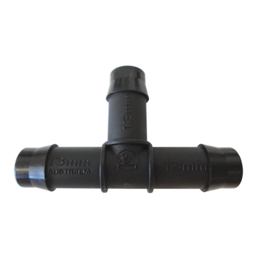 Plastic 13mm Barbed Tee Piece