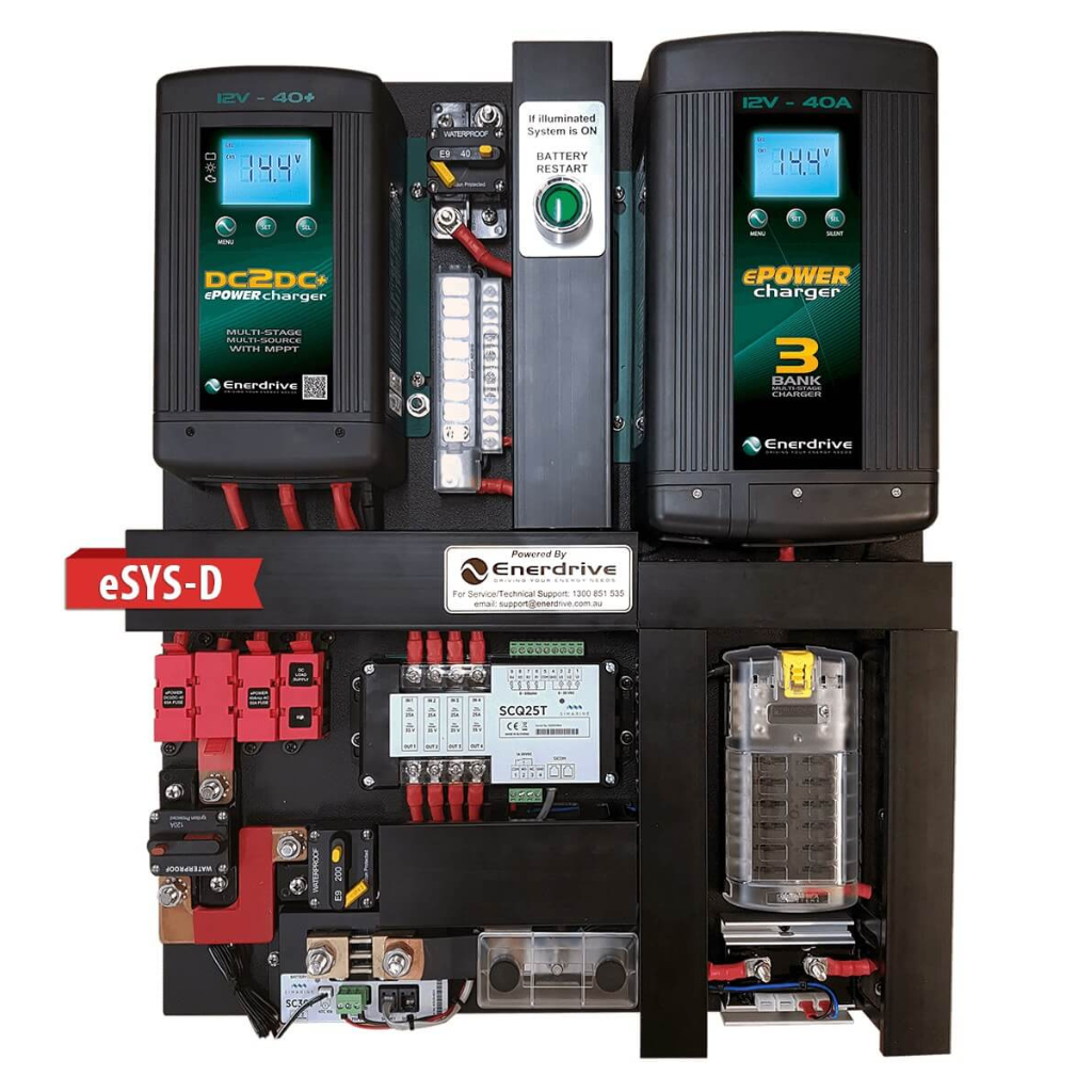 Enerdrive ESYS-D eSYSTEM Pre-Wired Power System Board