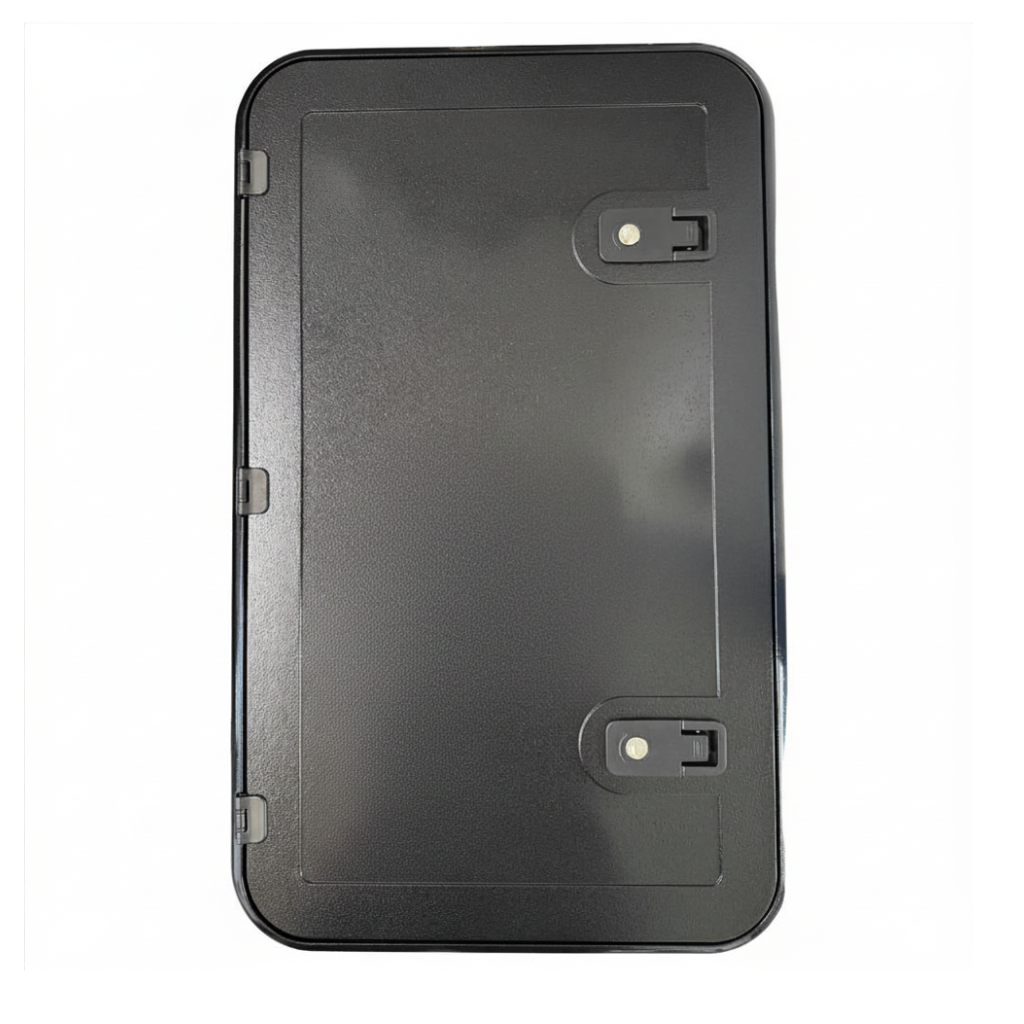 Coast Door 2 Black 415 x 681 with Black Locks
