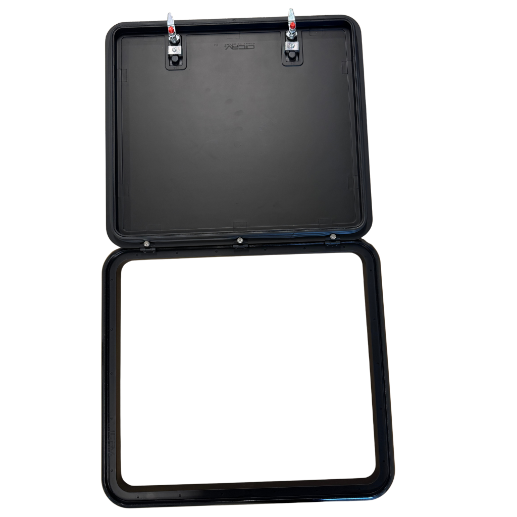 Coast Door 4 Black 566 x 631 with Black Lock