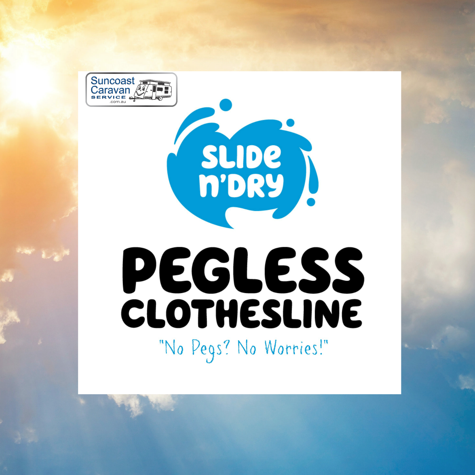 Slide n Dry Pegless Clothesline