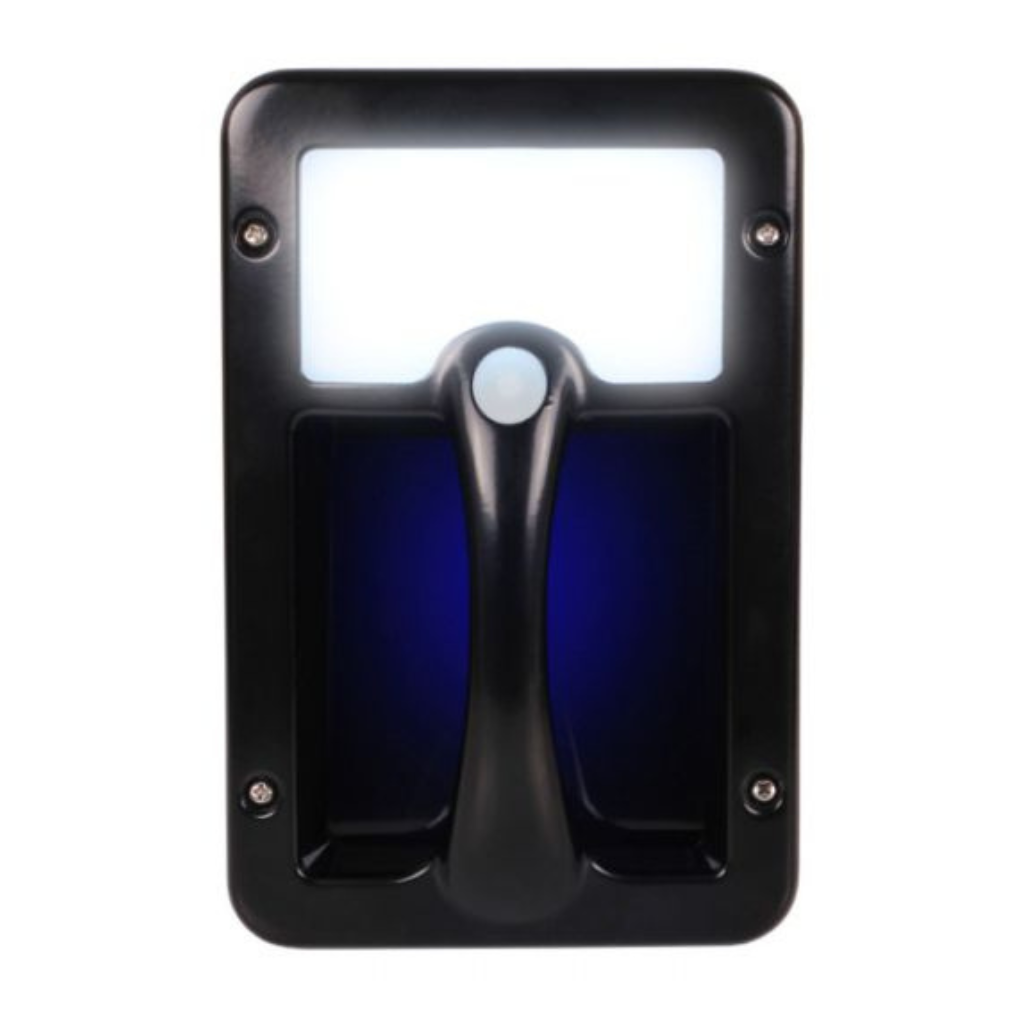 Camec 041479 Black Grab Handle with LED & Blue Night Light
