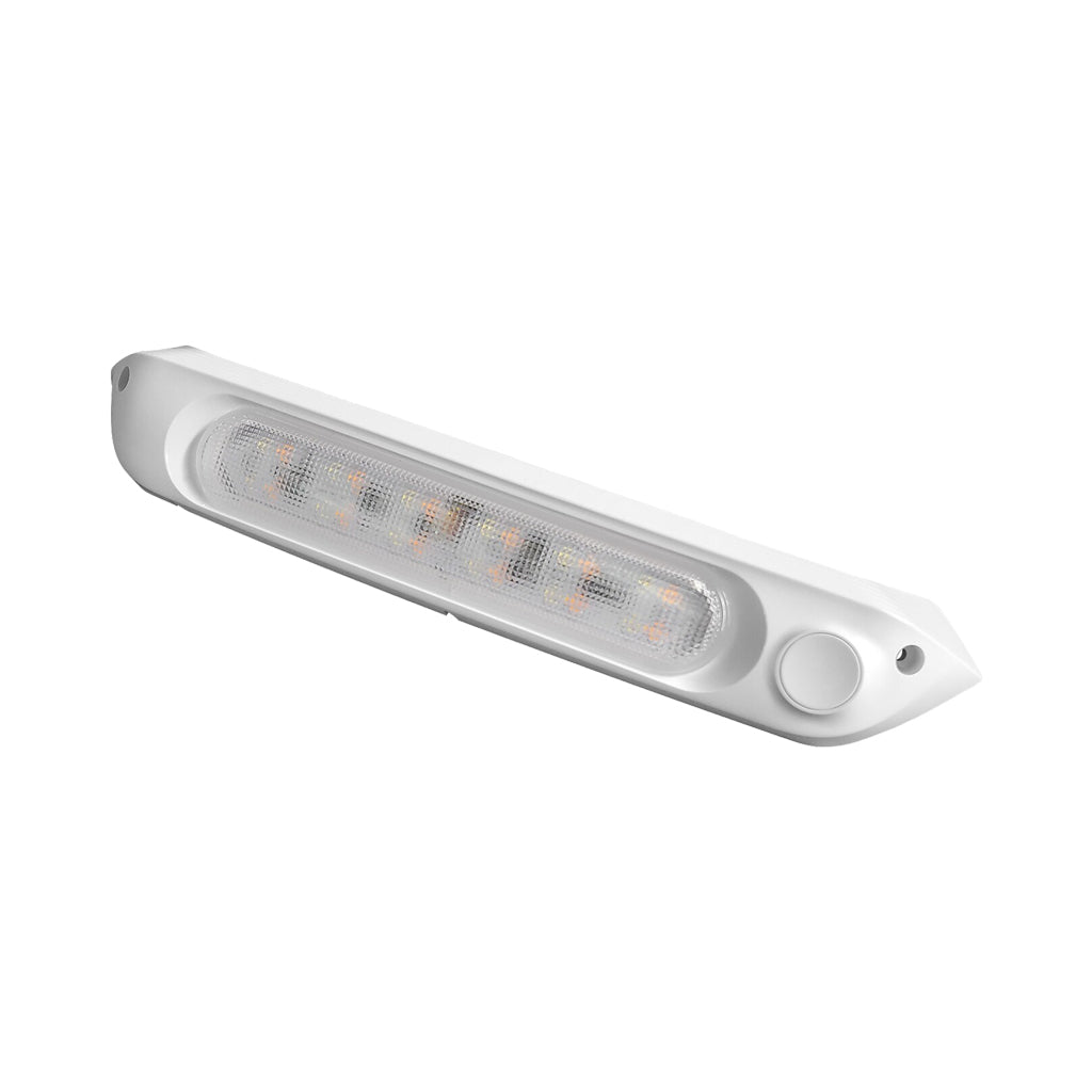 Transeng 287mm Dual LED White Awning Light