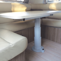 Nuova Mapa 400-02600 Telescopic & Adjustable Table Leg White