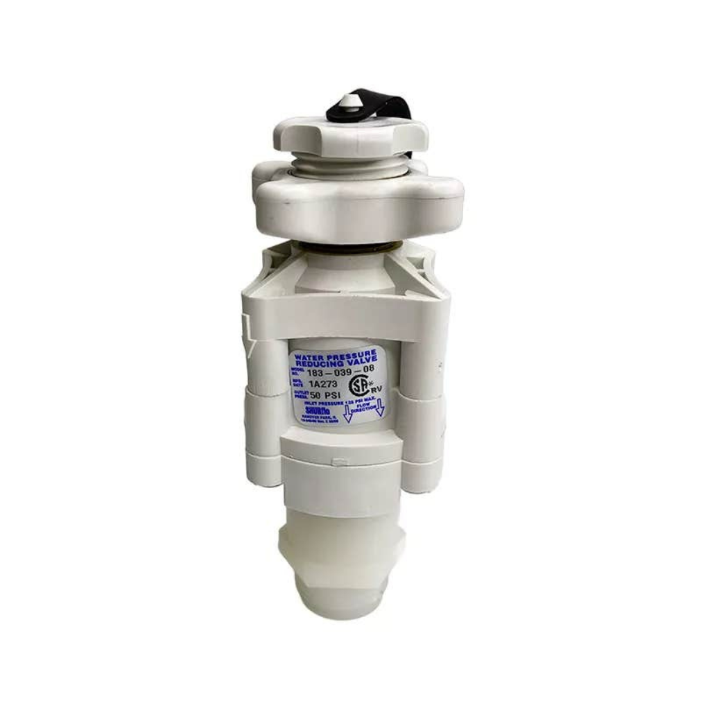 Shurflo White Inline Mains Water Pressure Regulator
