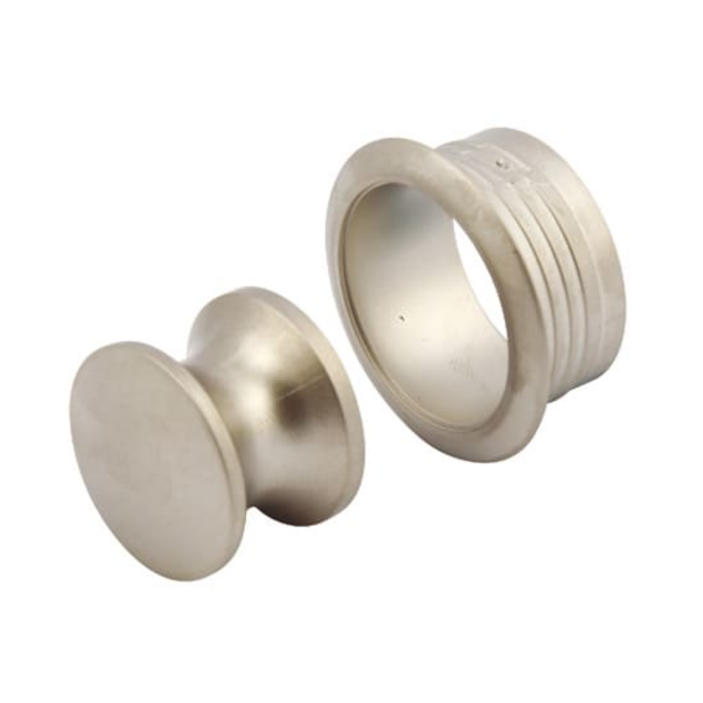 19mm Nickel Push Button & Rosette