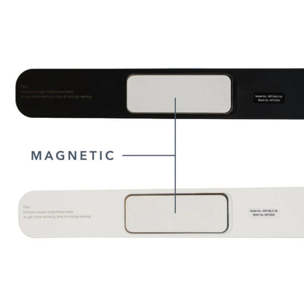 APOLLO ART-ML001-W LED Rechargeable Sensor light with Magnetic Base Plate - White