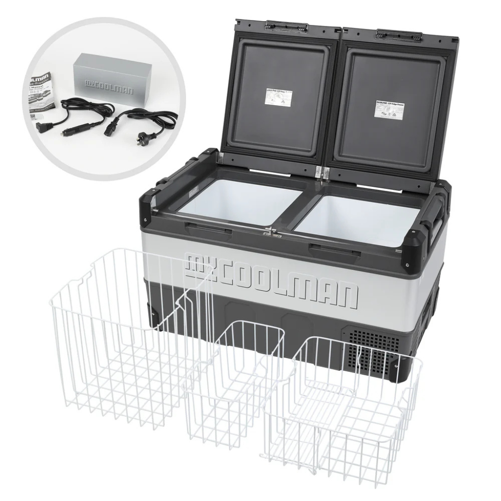 MyCoolman CCP96DZ 96L The Ultimate Dual Zone Portable Fridge/Freezer