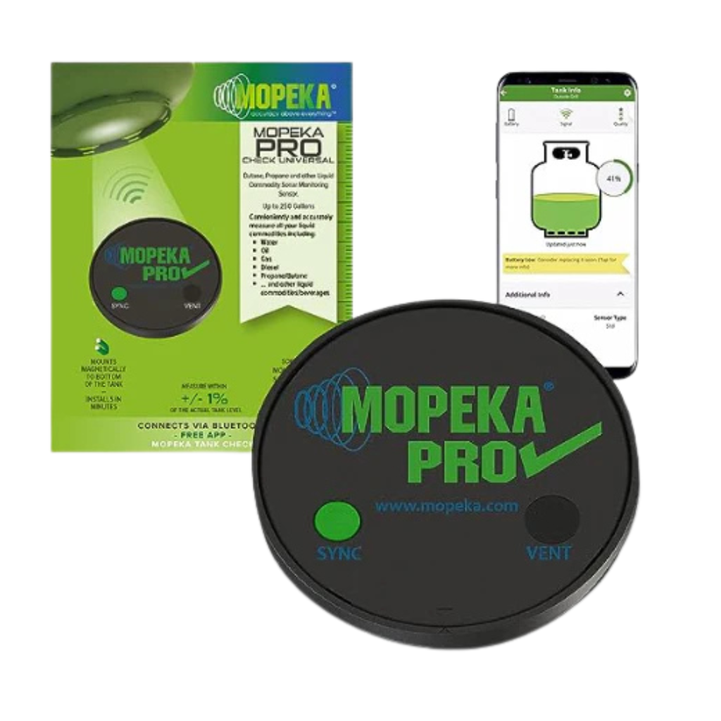 Mopeka Universal Water Tank/Gas Bottle Level Detector including Collar