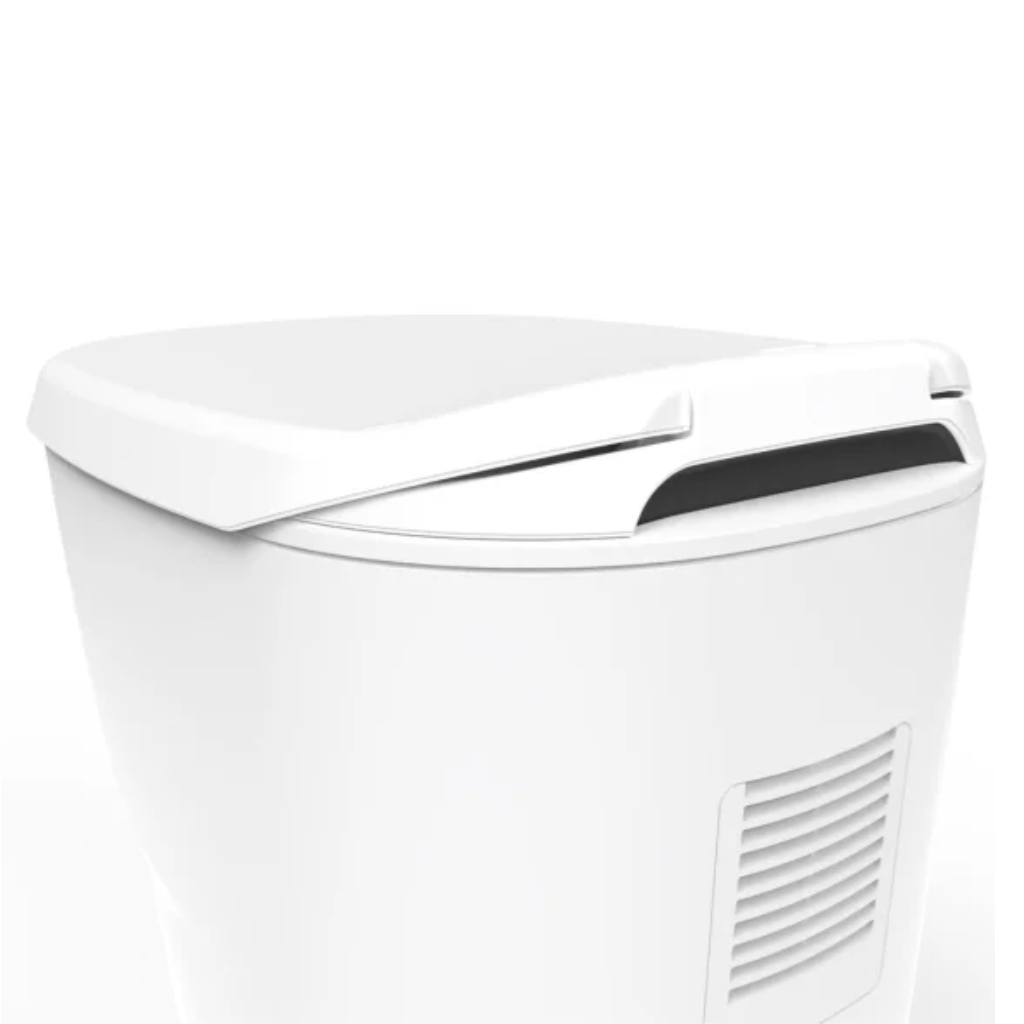 Clesana C1 Waterless Toilet with Round Swivel Base