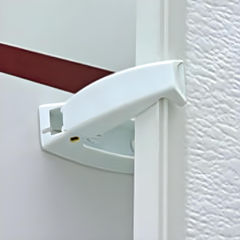 Baggage Door Catch White