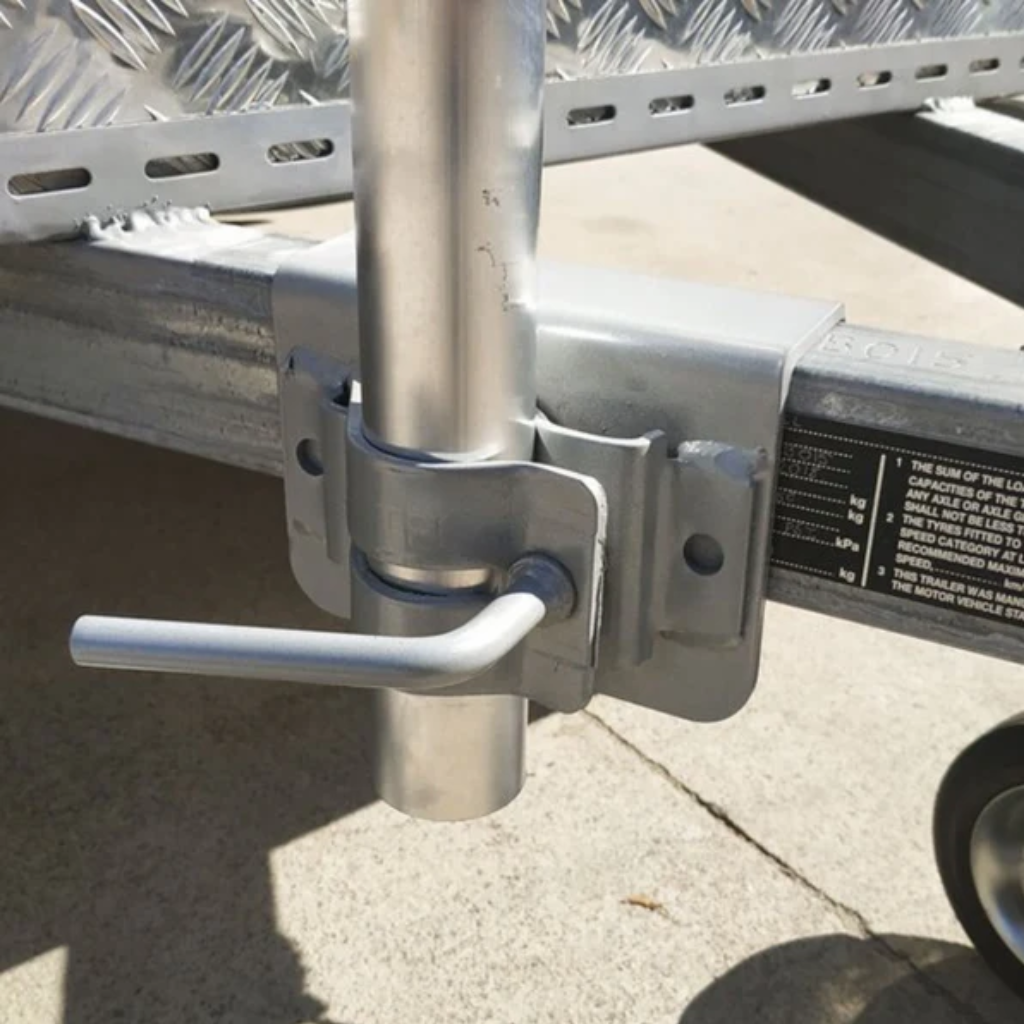 BBQARM BQA-UDM75 Universal Drawbar Mount (No Drill) 75 mm Drawbar
