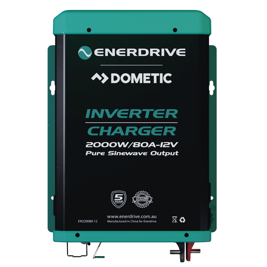 Enerdrive EN220080-12 2000W/80A 12V Inverter Charger