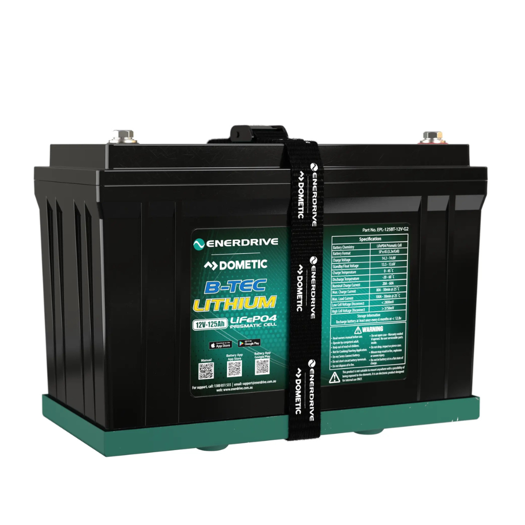 Enerdrive EPL-125BT-12V B-TEC 12V 125AH G2 Lithium Battery