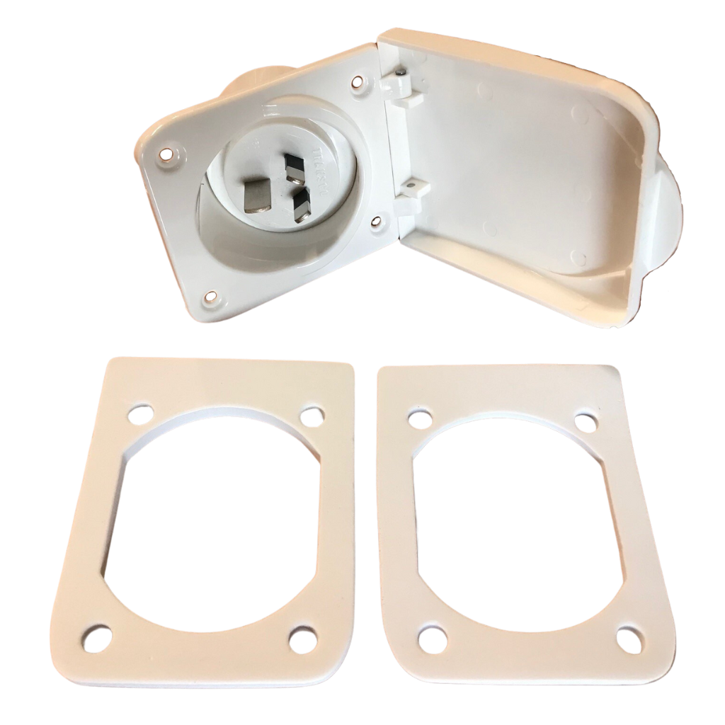 Transco White 15A Old Style Inlet
