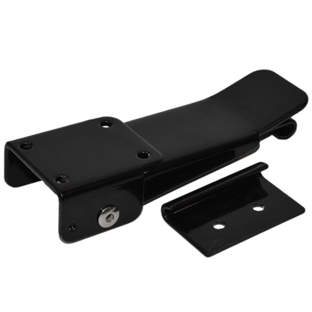 Roof Clamp Black with J Hook for Pop Top 2 Part