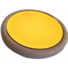 Qual Elec Interior 12v Ceiling Light with Touch Switch - 125mm