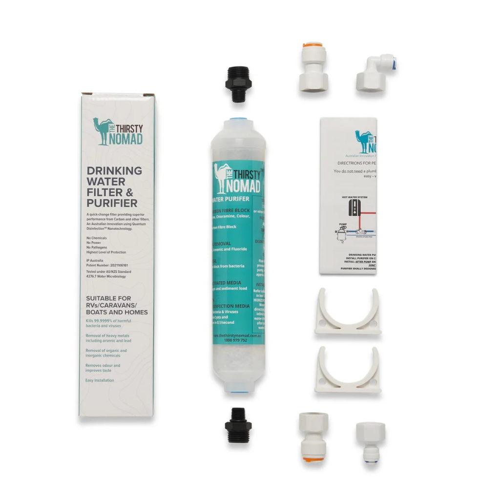 The Thirsty Nomad 5 in 1 Caravan Water Filter & Purifier