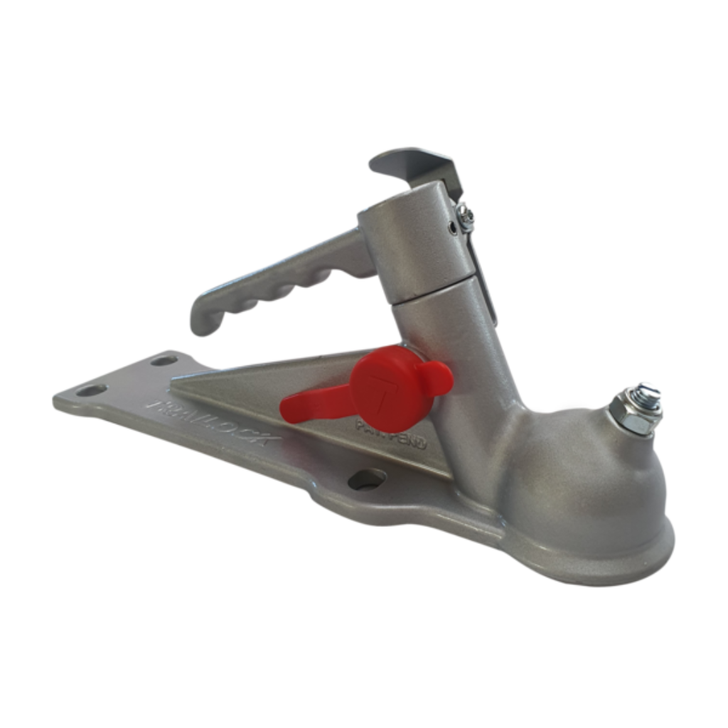 Trailock TL35 Silver Lockable Trailer Coupling