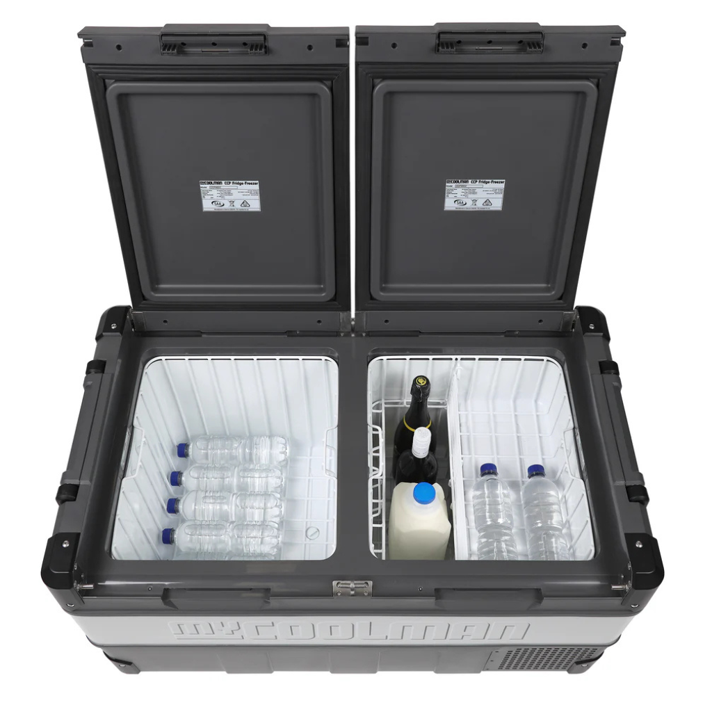 MyCoolman CCP85DZ 85L The Adventurer Dual Zone Portable Fridge/Freezer