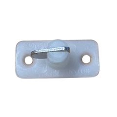 Supex White Single Vertical T-Toggle with Metal Flipper
