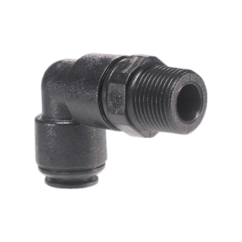 John Guest 12mm x 1/2" Male BSP Swivel Elbow Adaptor