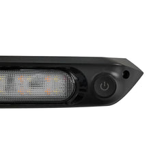 Transeng 287mm Dual LED Black Awning Light with Switch