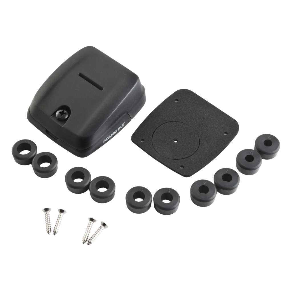 Scanstrut DS-HD10-BLK Black Double Horizontal Cable Seal