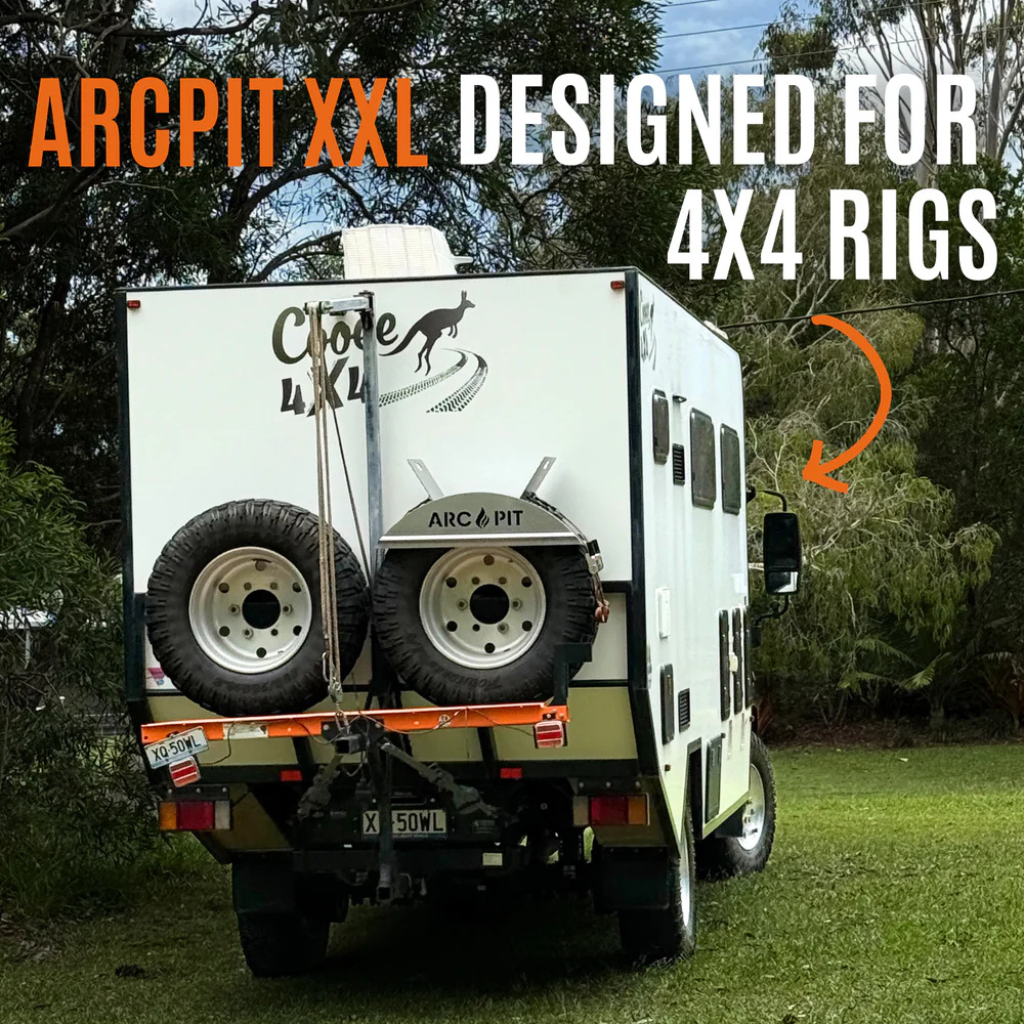ArcMate ArcPit XXL Portable Fire Pit Combo - Tyres Up To 352mm