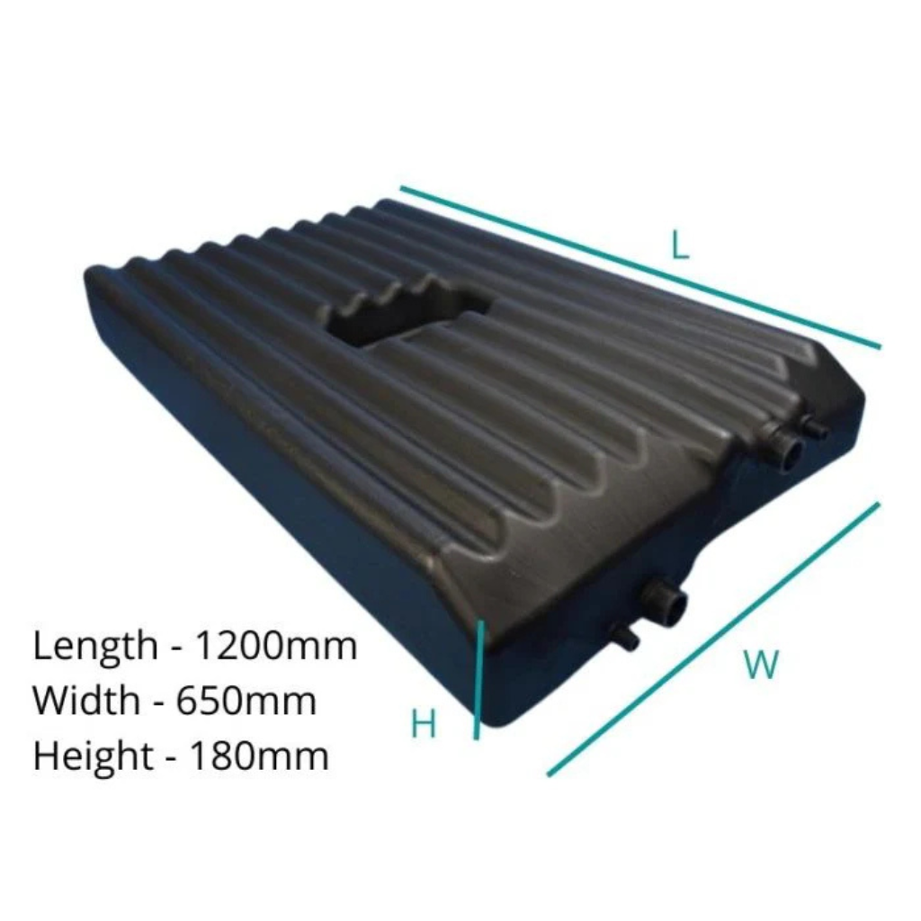 Camec 050595 110 Litre Fresh or Grey Water Tank (No Fittings)