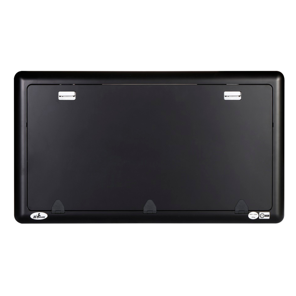 Ranger RV Black Picnic Table with LED Light - Smooth Finish