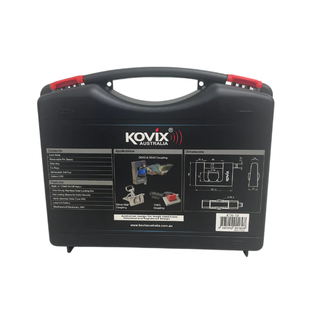 Kovix KTR-18 Alarmed Trailer Lock