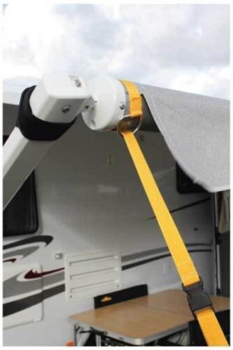 Supa ASTD Peg Caravan Awning Storm Tie-Down Straps (Pair)
