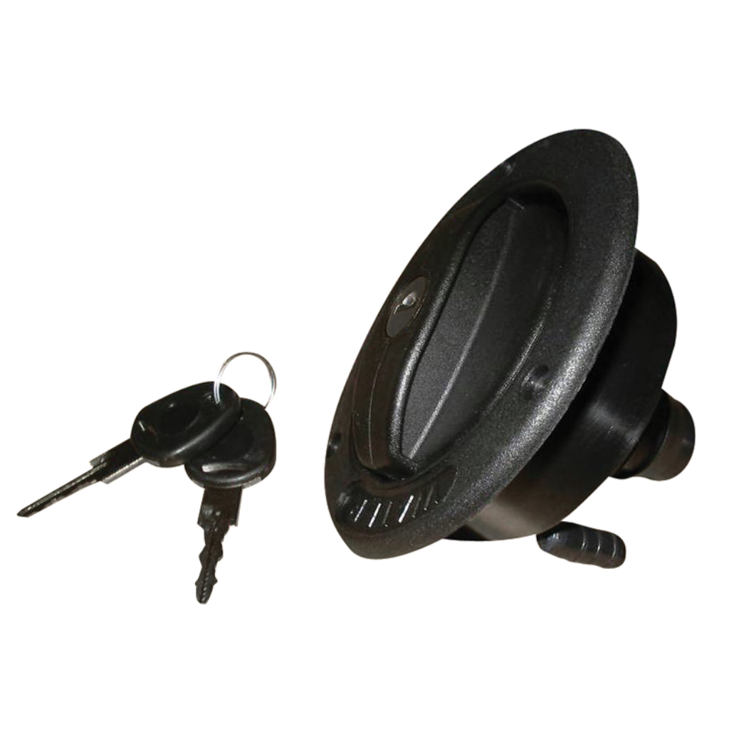 Coast RV Black Lockable Water Filler & Cap