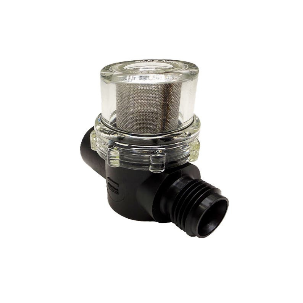 Shurflo Twist On Filter with 1/2" BSP Male to Female Thread