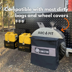 ArcMate ArcPit XL Portable Fire Pit - Tyres Up To 324mm